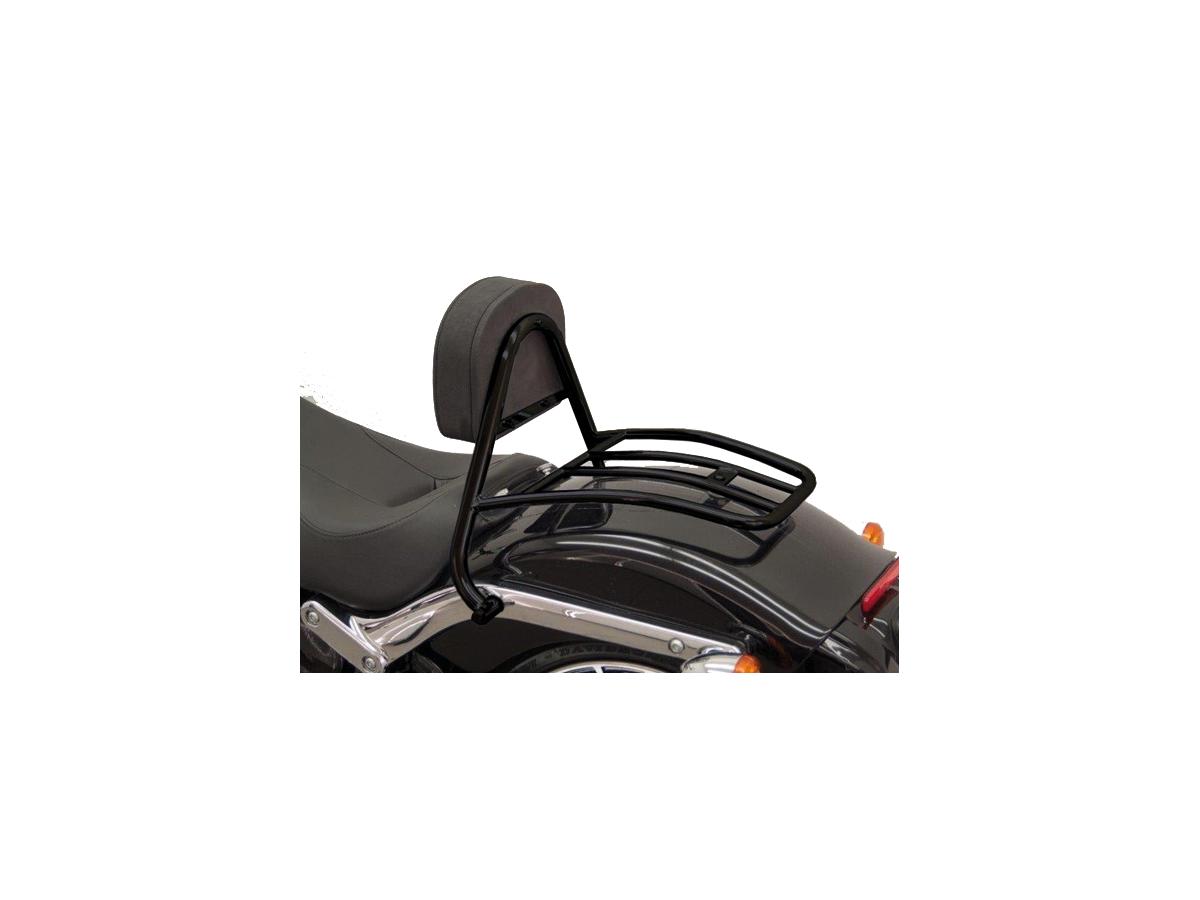 Fehling Driver Sissy Bar With Pad And Rack Gloss Black Fehling Default Title