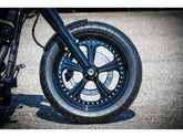 Ricks Motorcycles Steel Front Fender For Softail Models Short Version For Fat Boy Raw 18" Ricks Motorcycles Default Title