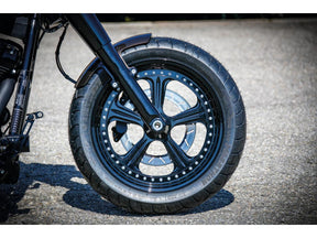 Ricks Motorcycles Steel Front Fender For Softail Models Short Version For Fat Boy Raw 18" Ricks Motorcycles Default Title