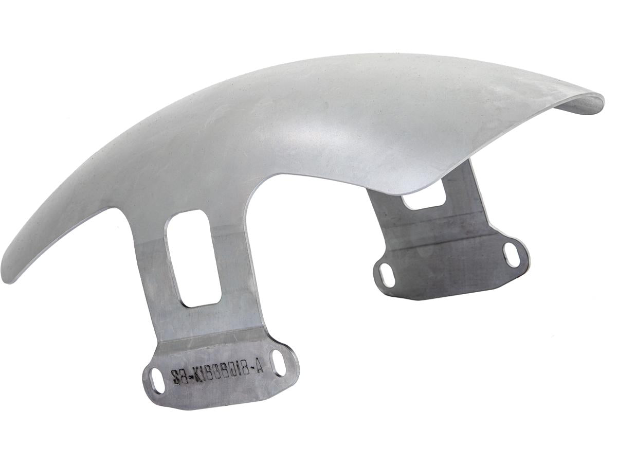 Ricks Motorcycles Steel Front Fender For Softail Models Short Version For Fat Boy Raw 18" Ricks Motorcycles