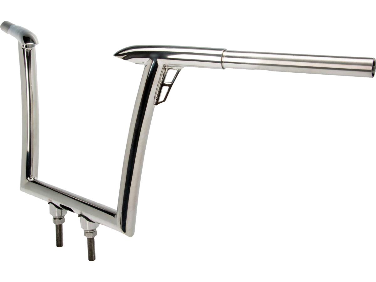 Ricks Motorcycles 270 Rick Rod Handlebar For Road Glide Non Dimpled 3 Hole Stainless Steel Polished 1 1/4" Throttle By Wire Throttle Cables Ricks Motorcycles Default Title