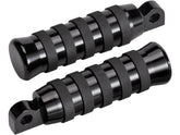 Ricks Motorcycles O Ring Foot Pegs For Sportster 48 And 72 Models Black, Anodized Ricks Motorcycles Default Title