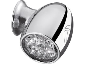 Kellermann Atto® Df Led Turn Signal/Taillight/Brake Light Chrome Clear Led Kellermann