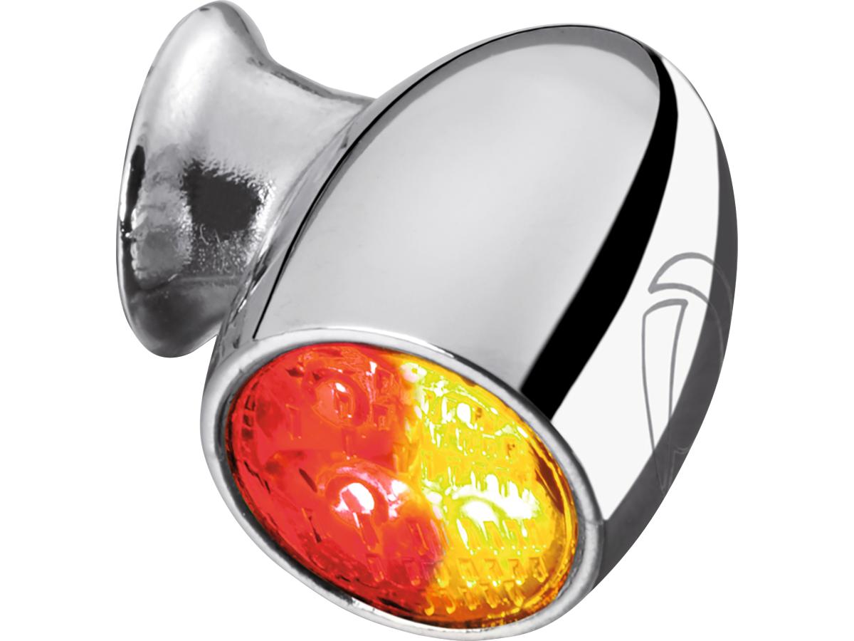 Kellermann Atto® Df Led Turn Signal/Taillight/Brake Light Chrome Clear Led Kellermann