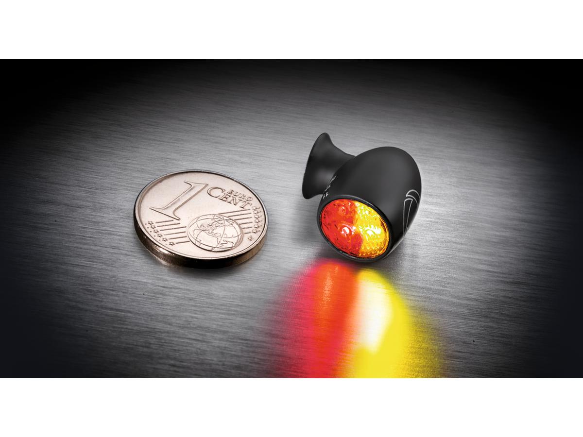 Kellermann Atto® Df Led Turn Signal/Taillight/Brake Light Black Clear Led Kellermann