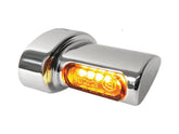 Heinz Bikes Winglet Micro Led Turn Signals Chrome Smoke Led Heinz Bikes Default Title