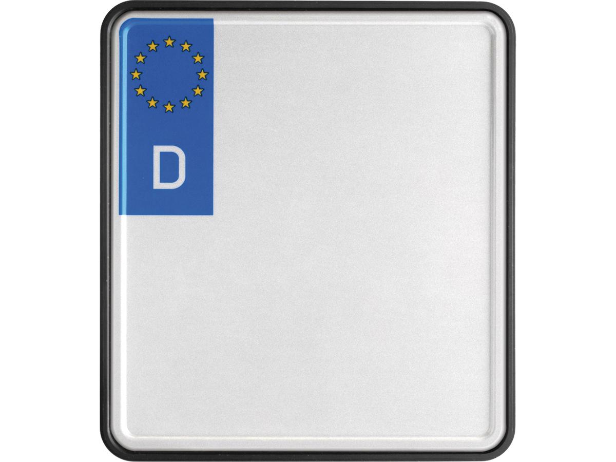 Heinz Bikes Frame License Plate Base Plate German Size 200x180mm Black Heinz Bikes Default Title