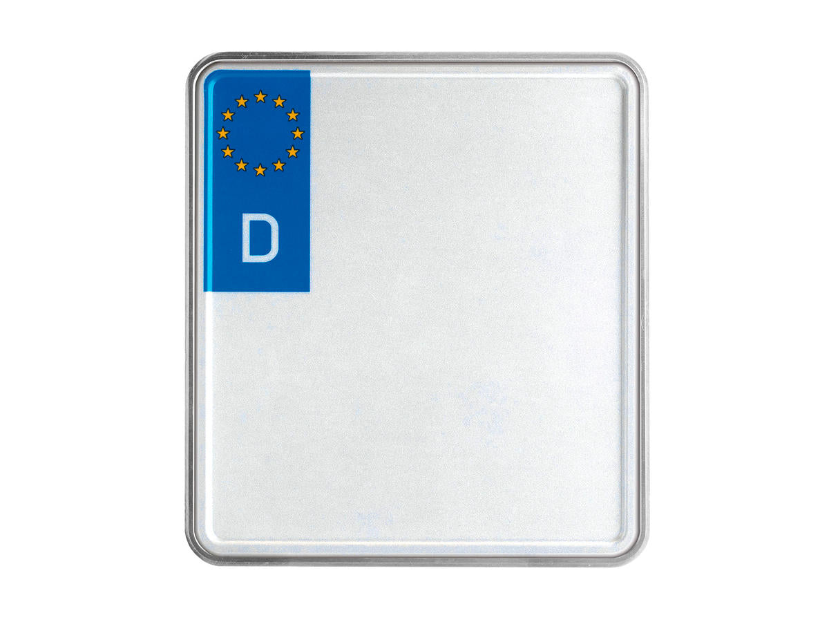 Heinz Bikes Frame License Plate Base Plate German Size 200x180mm Aluminium Brushed Heinz Bikes Default Title