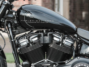 Thunderbike Ignition Coil Relocation Kit, Black Ignition Coil Relocation Kit Black Powder Coated Thunderbike