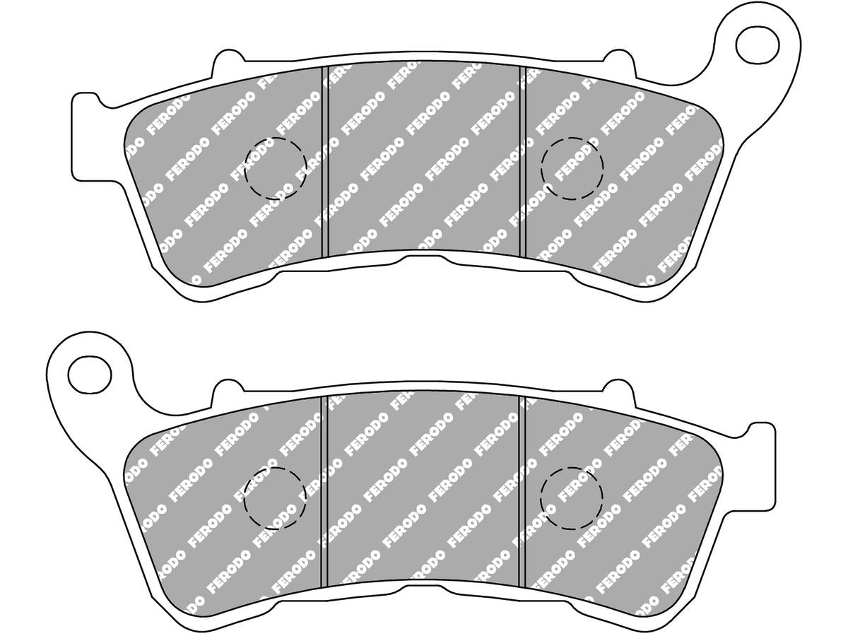 Ferodo Road Sintered Brake Pads Sinter Front Ferodo Default Title
