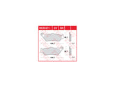 Trw Organic Replacement Brake Pads Organic Front Trw Default Title