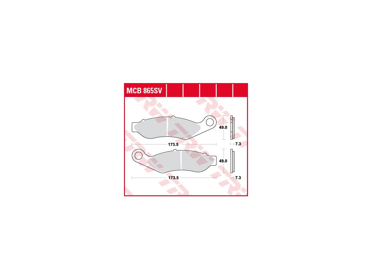 Trw Sinter Street Replacement Brake Pads Sinter Front Trw Default Title