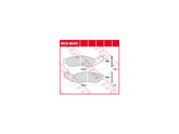 Trw Sinter Street Replacement Brake Pads Sinter Front Trw Default Title