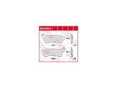 Trw Sinter Street Replacement Brake Pads Sinter Front Trw Default Title