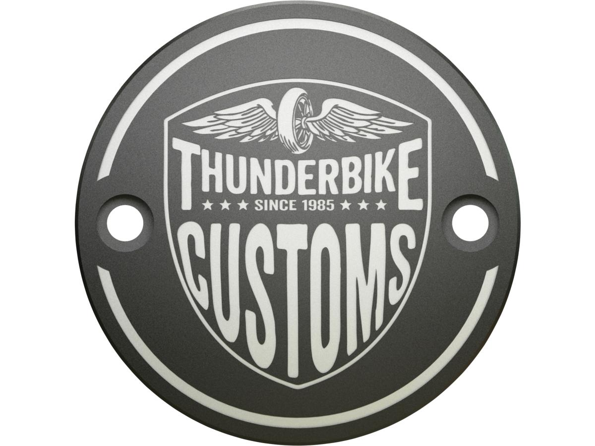 Thunderbike New Custom Point Cover 2 Hole, With Thunderbike Logo Bi Color Anodized Thunderbike Default Title