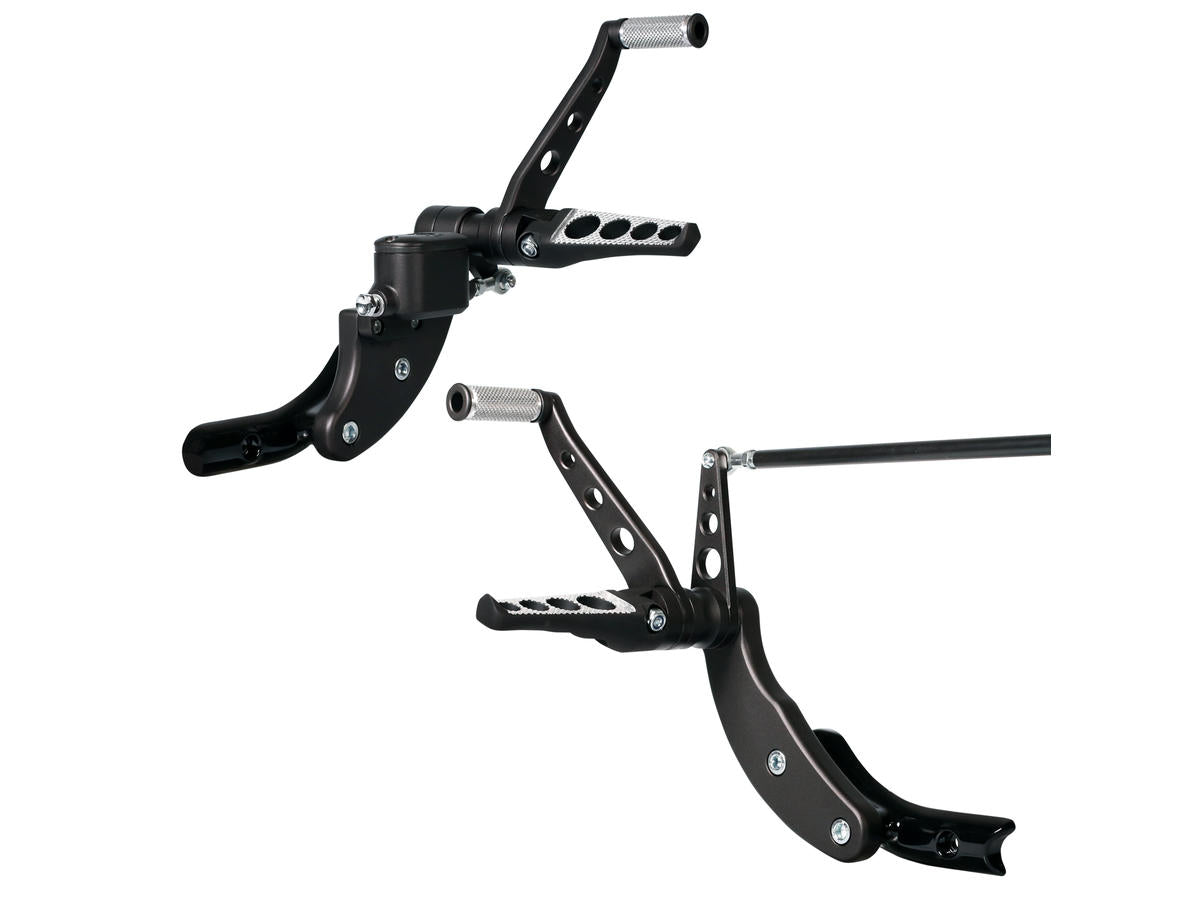 Thunderbike Forward Control Kit For Softail Drilled, No Side Stand Included Black Thunderbike