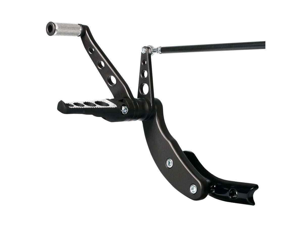 Thunderbike Forward Control Kit For Softail Drilled, No Side Stand Included Black Thunderbike