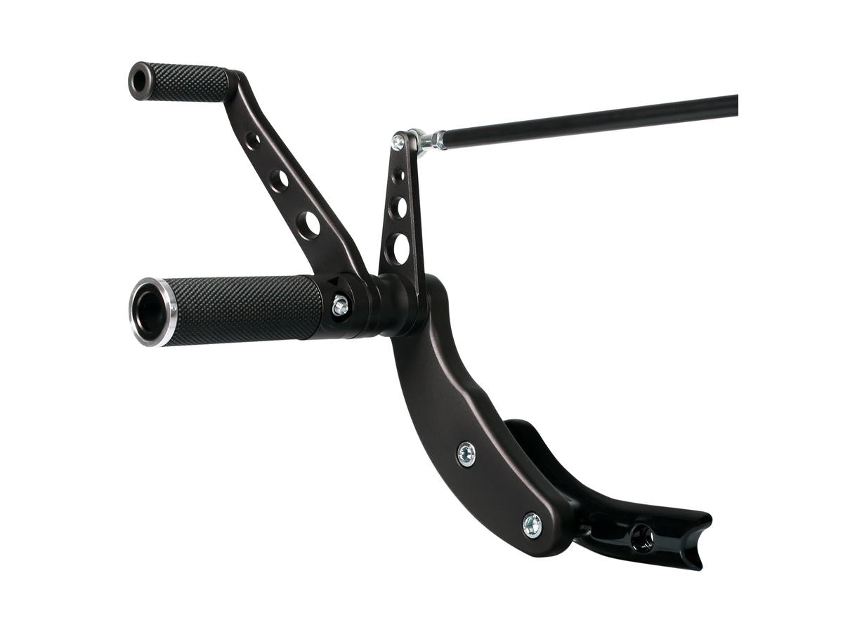 Thunderbike Forward Control Kit For Softail Base Rubber, No Side Stand Included Black Thunderbike
