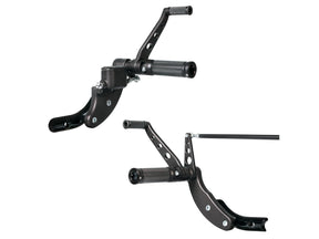 Thunderbike Forward Control Kit For Softail Satin, No Side Stand Included Black Thunderbike