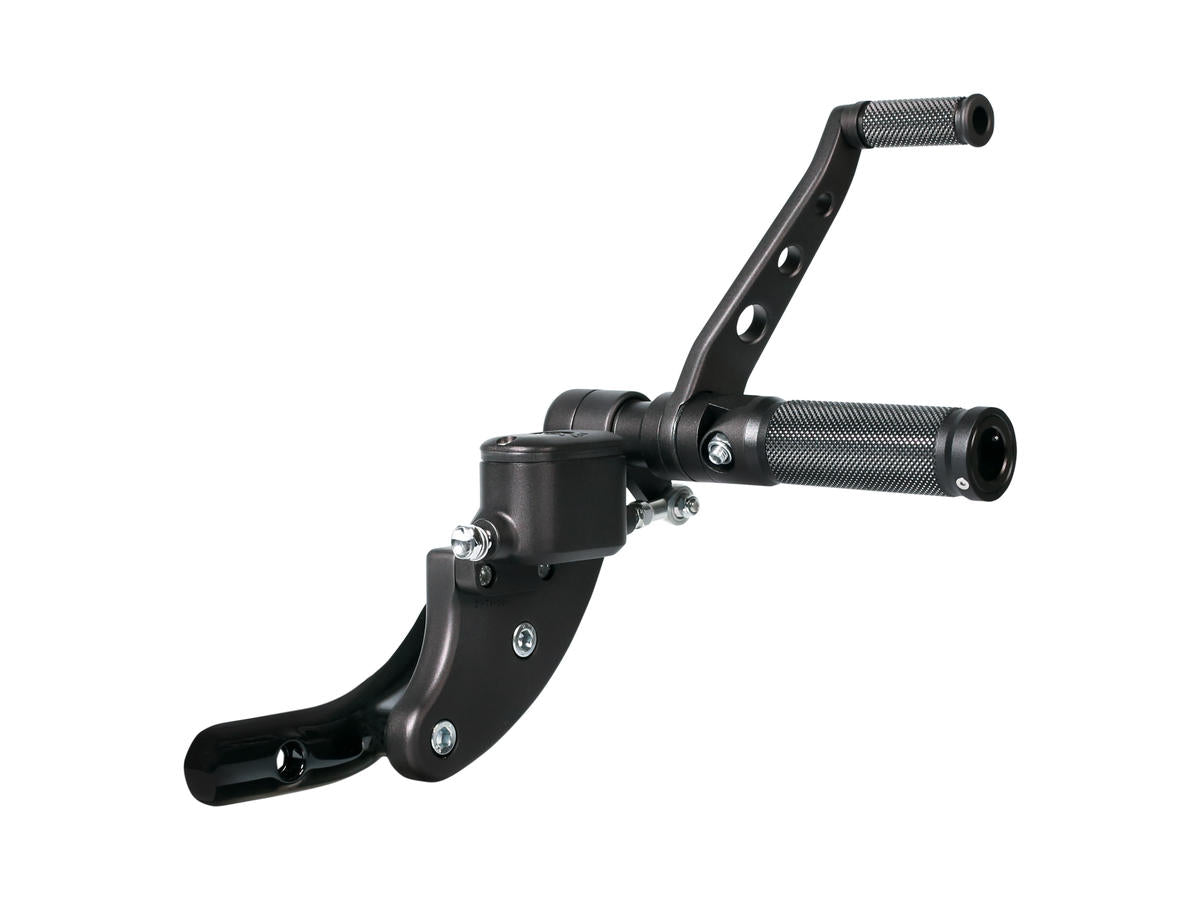 Thunderbike Forward Control Kit For Softail Satin, No Side Stand Included Black Thunderbike
