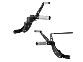 Thunderbike Forward Control Kit For Softail Base Alu, No Side Stand Included Black Thunderbike