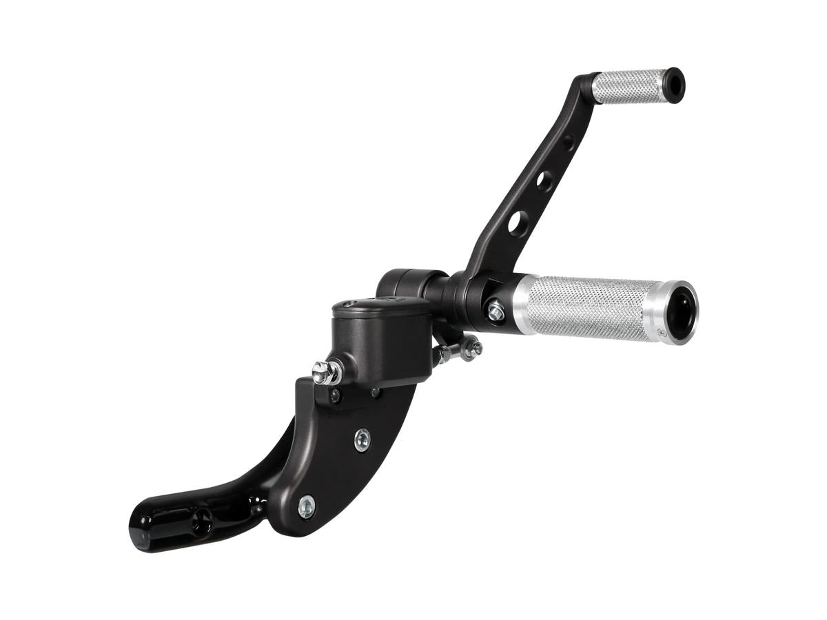 Thunderbike Forward Control Kit For Softail Base Alu, No Side Stand Included Black Thunderbike