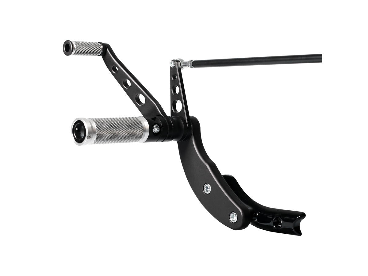 Thunderbike Forward Control Kit For Softail Base Alu, No Side Stand Included Black Thunderbike