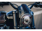 Thunderbike Headlight Cap Gloss Black Aluminium Thunderbike Default Title