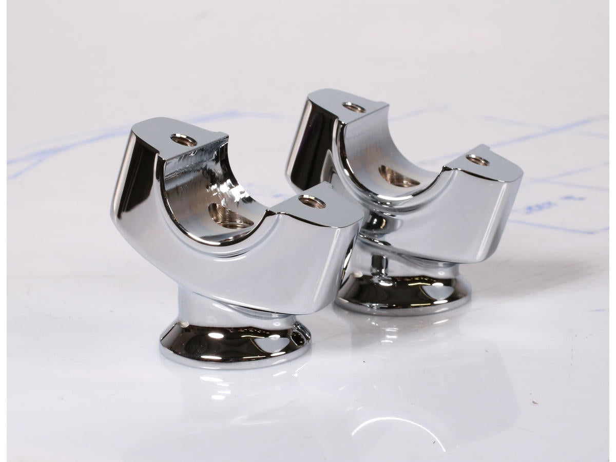 Thunderbike Flat Riser For Breakout Models Angled, Height 50,8 Mm Chrome 1 1/4" Thunderbike