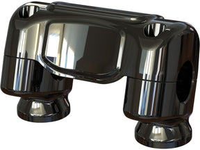 Thunderbike Speedo Riser 1" Clamp Diameter Gloss Black 1" Powder Coated Thunderbike
