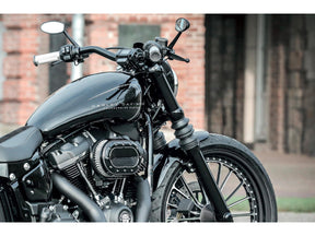 Thunderbike Speedo Riser 1 1/4" Clamp Diameter Gloss Black 1 1/4" Powder Coated Thunderbike
