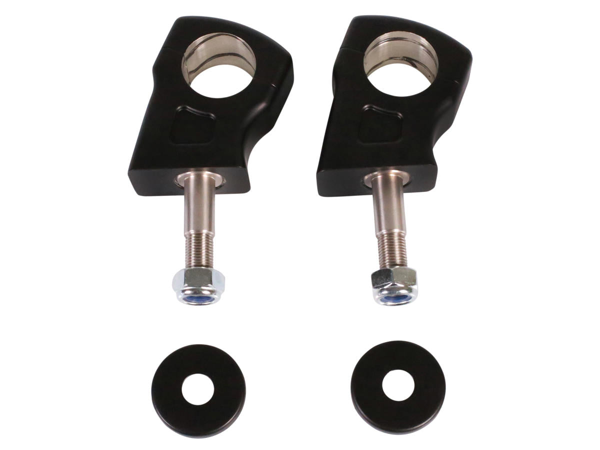 Thunderbike Pullback Riser For Fat Bob Black Powder Coated Satin Thunderbike