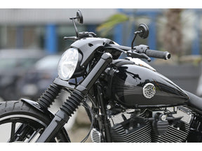 Thunderbike Upper Fork Cover Black Thunderbike