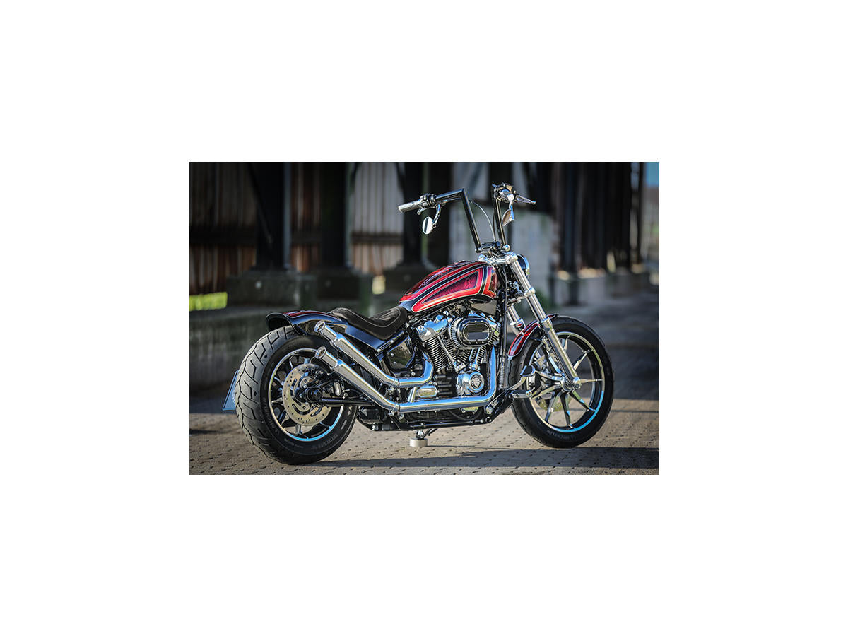 Thunderbike Oval Airbox Air Cleaner Kit Chrome Thunderbike
