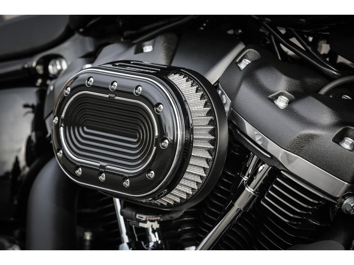 Thunderbike Grand Classic Oval Airbox Air Cleaner Cover Bi Color Anodized Thunderbike