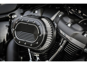 Thunderbike Grand Classic Oval Airbox Air Cleaner Cover Bi Color Anodized Thunderbike