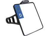 Heinz Bikes Side Mount License Plate Kit German Specification 180x200mm Chrome Heinz Bikes Default Title