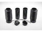 Cult Werk 6 Piece Fork Covers With Lower Fork Rubbers Plain Black Gloss Powder Coated Cult Werk Default Title