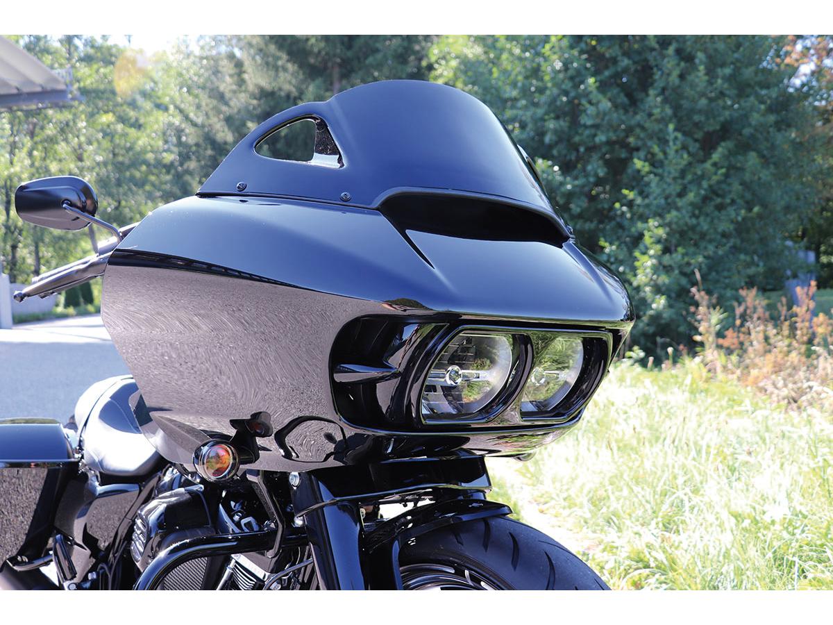 Cult Werk Racing Windshield For Road Glide Models Gloss Black Cult Werk