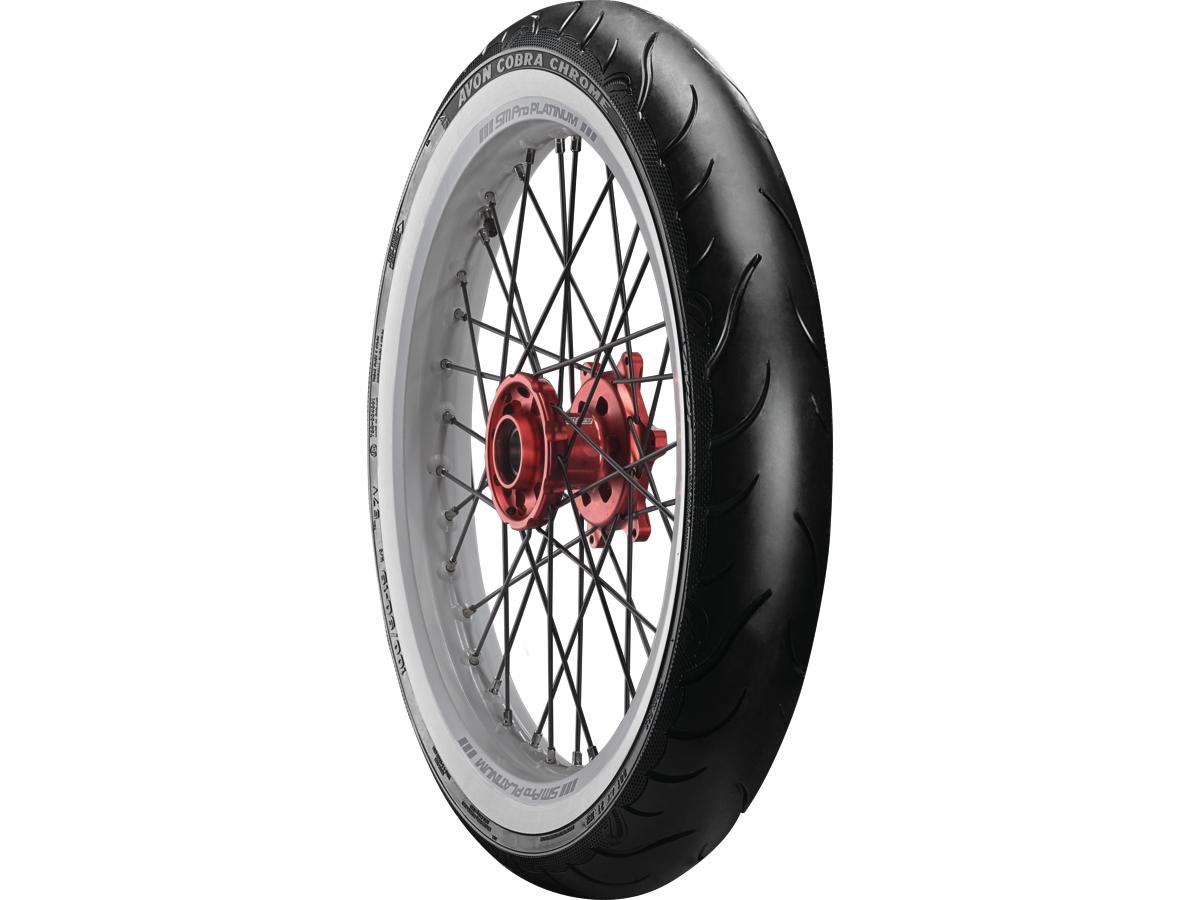 Avon Tyres Cobra Chrome Tire 150/80 R 16 71 V White Wall Avon Tyres Default Title