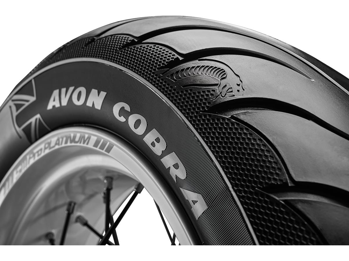Avon Tyres Cobra Chrome Tire 200/70 B 15 82 H Black Wall Avon Tyres