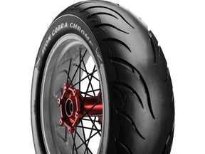 Avon Tyres Cobra Chrome Tire Trike Tire 130/70 R 18 Black Wall Avon Tyres