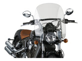 National Cycle Spartan Windshield Height: 16,25", Width: 18" Clear National Cycle Default Title