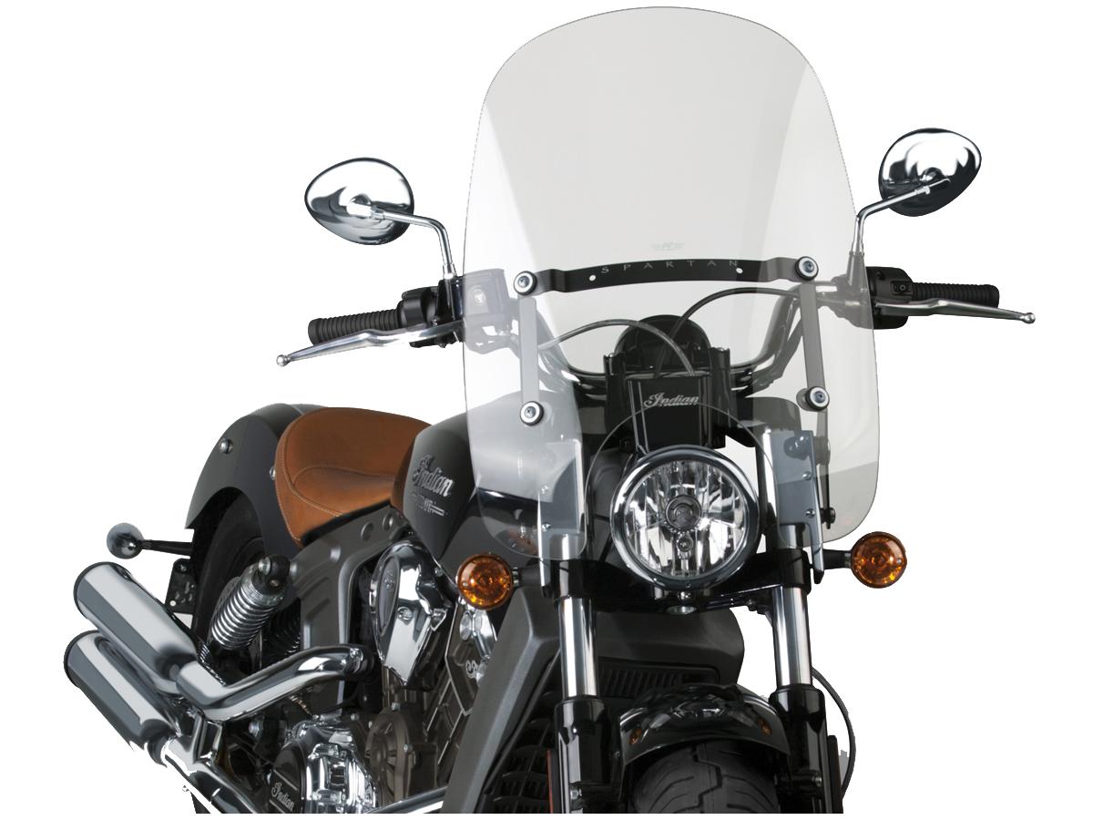 National Cycle Spartan Windshield Height: 18,5", Width: 18" Clear National Cycle Default Title