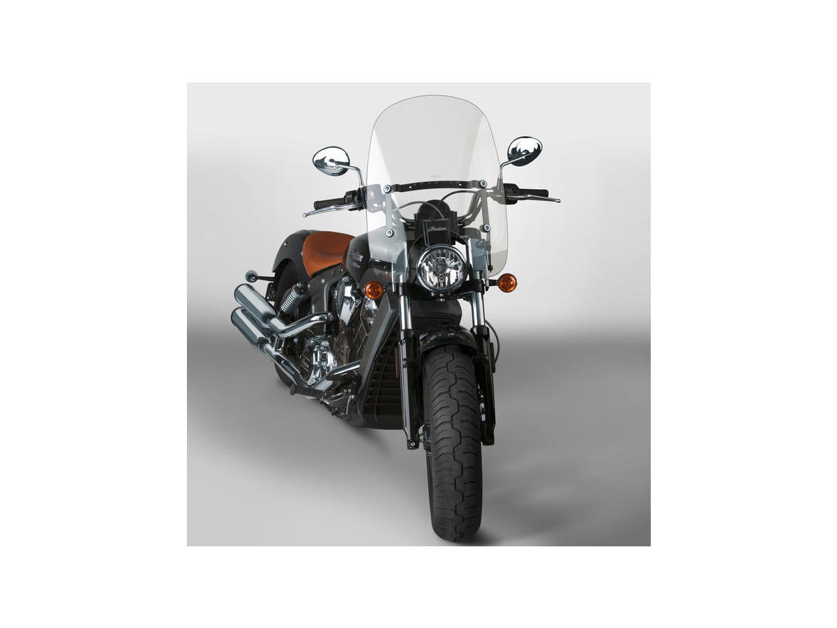 National Cycle Spartan Windshield Height: 18,5", Width: 18" Clear National Cycle