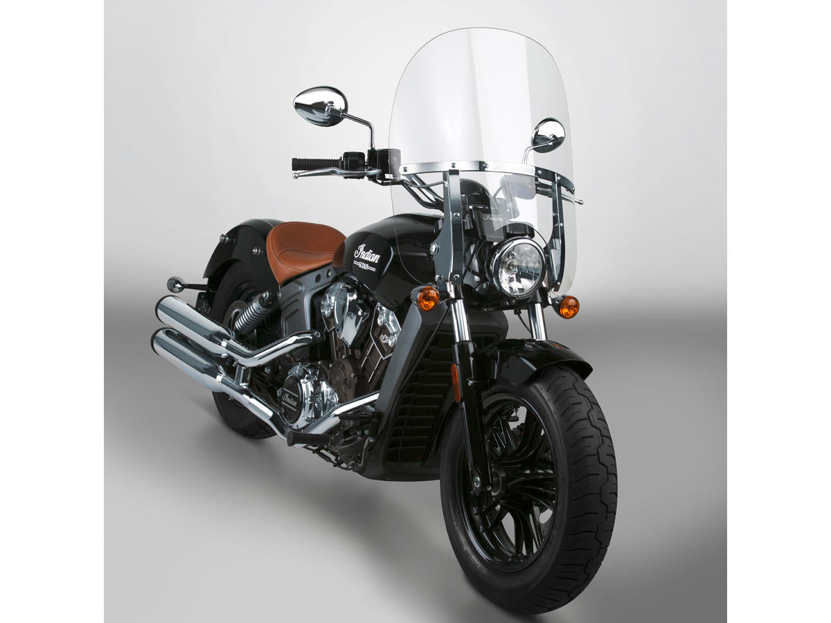 National Cycle Switch Blade 2 Up Quick Release Windshield Height: 26", Width: 23" Clear National Cycle