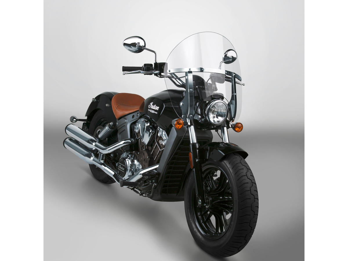 National Cycle Switch Blade Chopped Quick Release Windshield Height: 21,1", Width: 22,3" Clear National Cycle Default Title