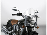 National Cycle Switch Blade Shorty Quick Release Windshield Height: 19", Width: 18,75" Clear National Cycle Default Title