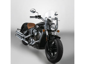 National Cycle Switch Blade Shorty Quick Release Windshield Height: 19", Width: 18,75" Clear National Cycle
