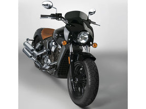National Cycle Wave Qr® Quick Release Windshield Height: 10,5", Width: 21,5" Dark Smoke National Cycle Default Title